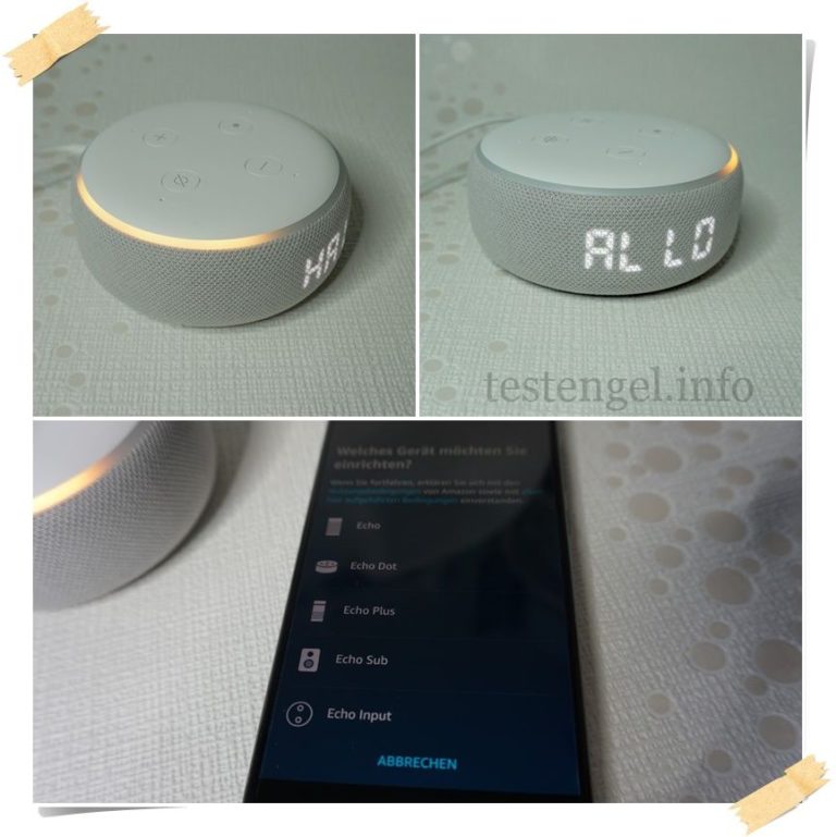 Echo Dot Mit Uhr Helligkeit Einstellen Echo Dot mit Uhr | Testengel